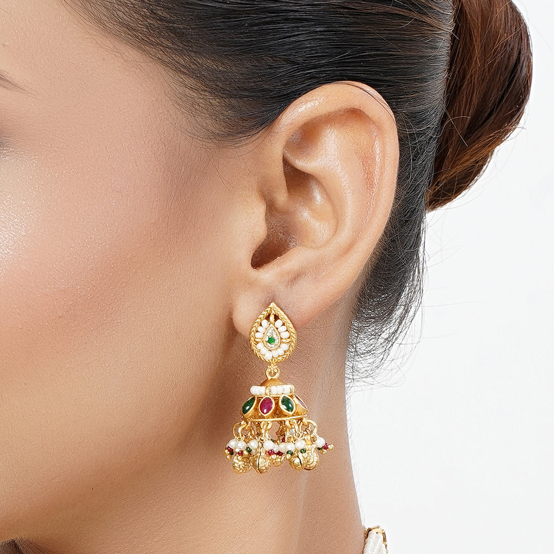 22k Gold Plated Tarini Elina Necklace set