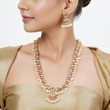22k Gold Plated Tarini Eshita Necklace set