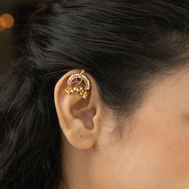 22k  Gold Plated Earcuff