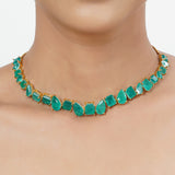 22k Gold Plated Tarini Jaivika Necklace set