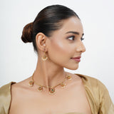 22k Gold Plated Tarini Jasmika Necklace set