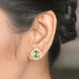 22k Gold Plated Amolya Khushaali Pendant Set