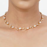 22k Gold Plated Tarini Kalya Necklace set