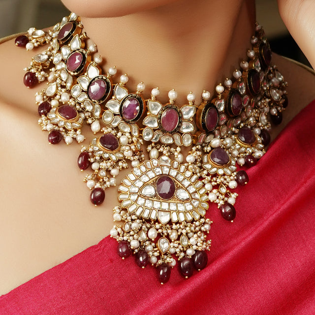 Sankranti Aadhya Necklace set