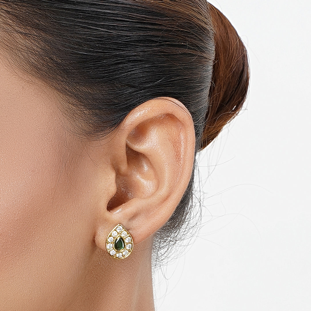 22k Gold Plated Tarini Kamini Necklace set