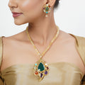 22k Gold Plated Tarini Karishma Necklace set
