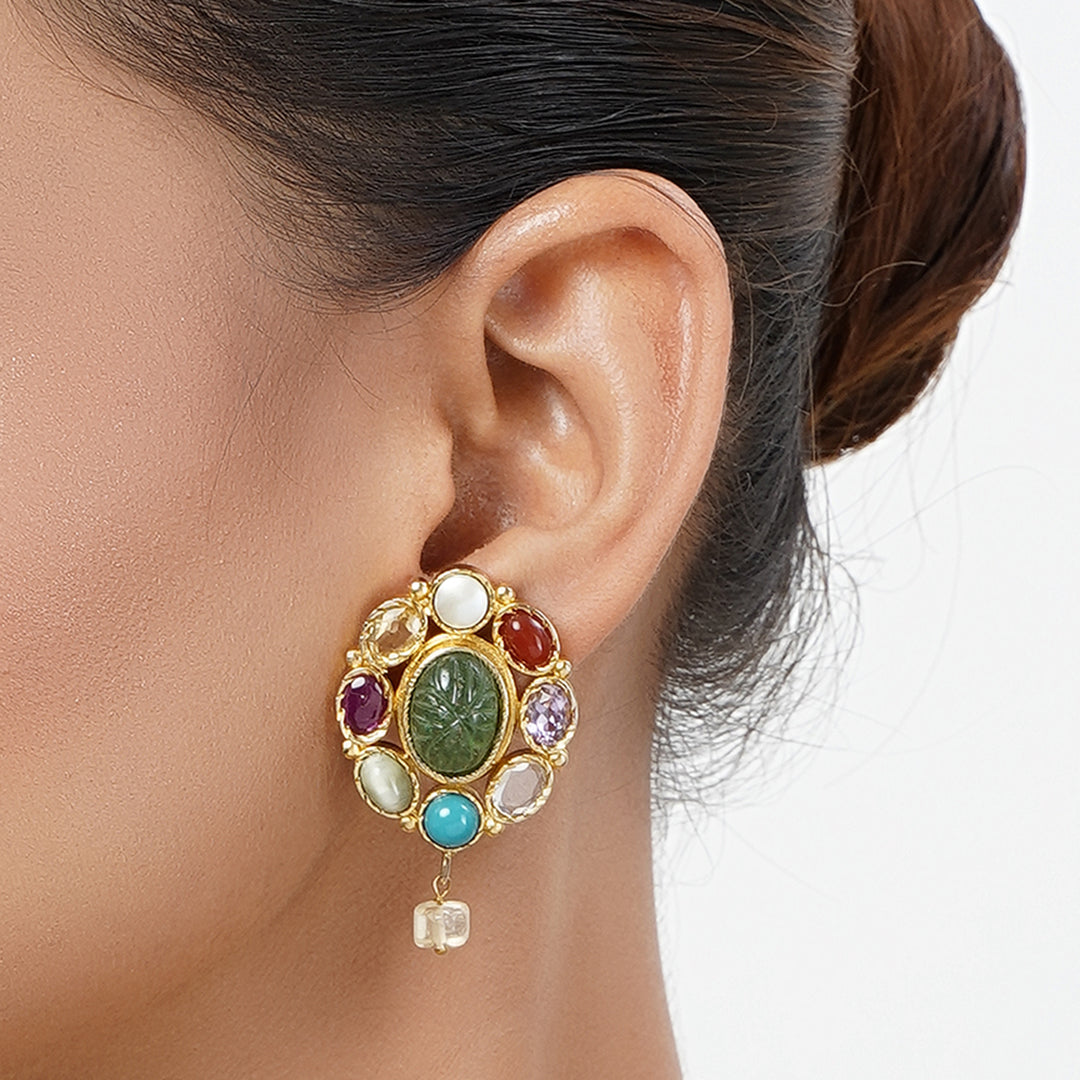 22k Gold Plated Tarini Karishma Necklace set