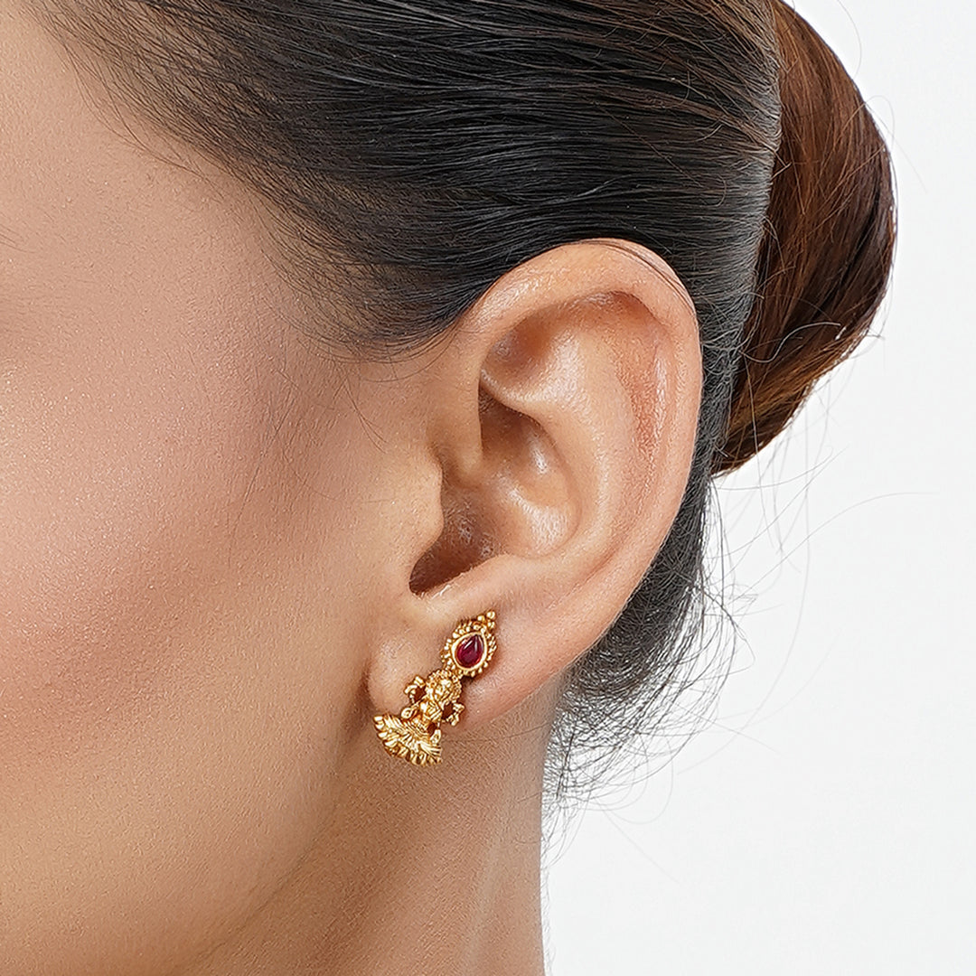 22k Gold Plated Tarini Kashika Necklace set