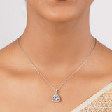 Silver Sankranti Zunaira Pendant