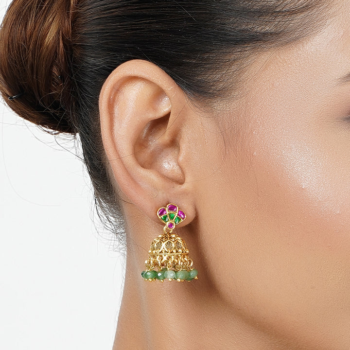 22k Gold Plated Tarini Lalima Necklace set