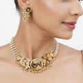 22k Gold Plated Tarini Madhura Necklace set