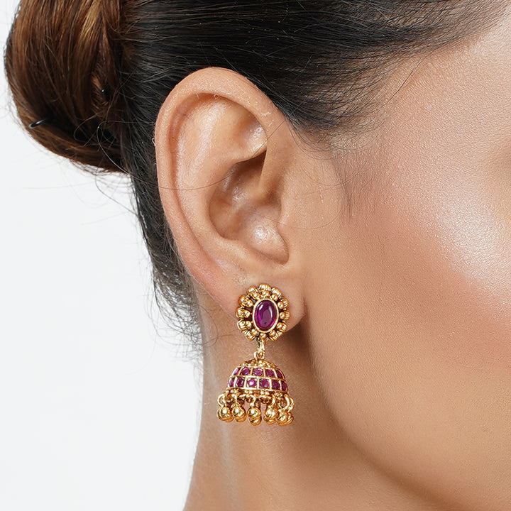 22k Gold Plated Tarini Malvika Necklace set