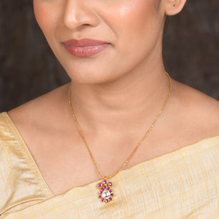 22k Gold Plated Amolya Ritika Pendant