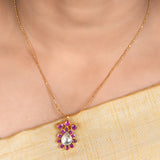 22k Gold Plated Amolya Ritika Pendant