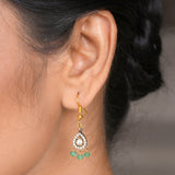 22k Gold Plated Amolya Indulekha Pendant Set