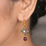 22k Gold Plated Amolya Kanira Pendant Set