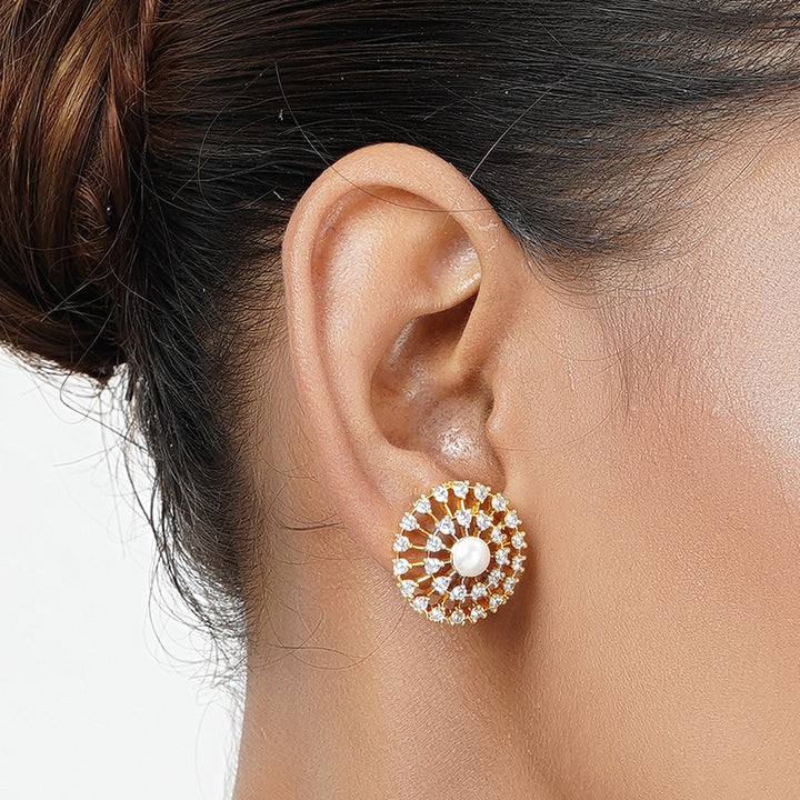 22k Gold Plated Tarini Mrinali Necklace set