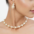 22k Gold Plated Tarini Niharika Necklace set