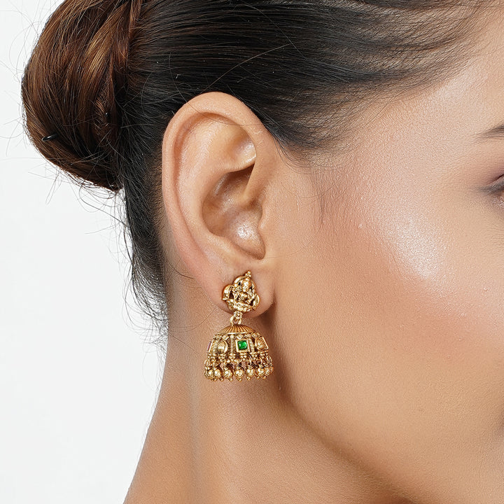 22k Gold Plated Tarini Oorja Necklace set
