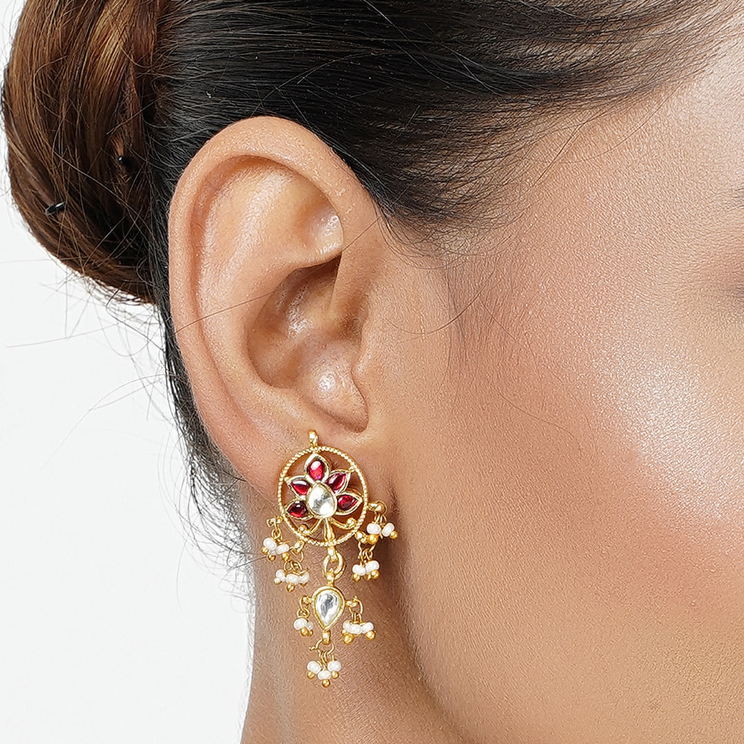 22k Gold Plated Tarini Pihu Necklace set
