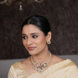 22k Gold Plated Amolya Rajitha Necklace Set