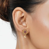 22k Gold Plated Tarini Prakriti Necklace set