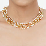 22k Gold Plated Tarini Pranika Necklace set