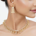 22k Gold Plated Tarini Pranika Necklace set