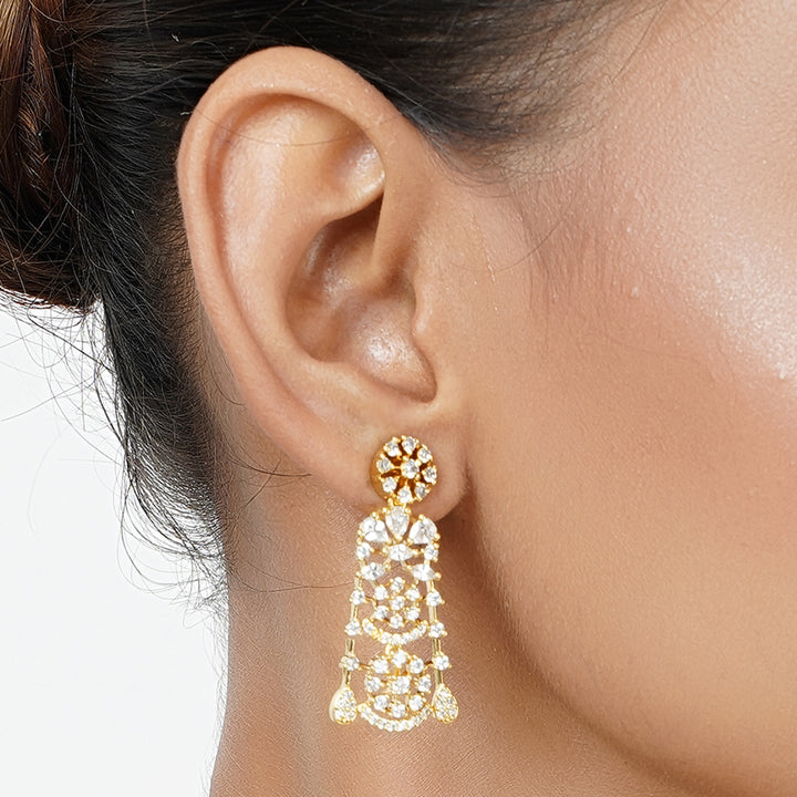 22k Gold Plated Tarini Pranika Necklace set