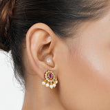 22k Gold Plated Tarini Raahi Necklace set