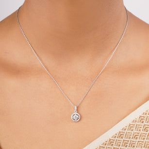 Silver Sankranti Bhavini Pendant