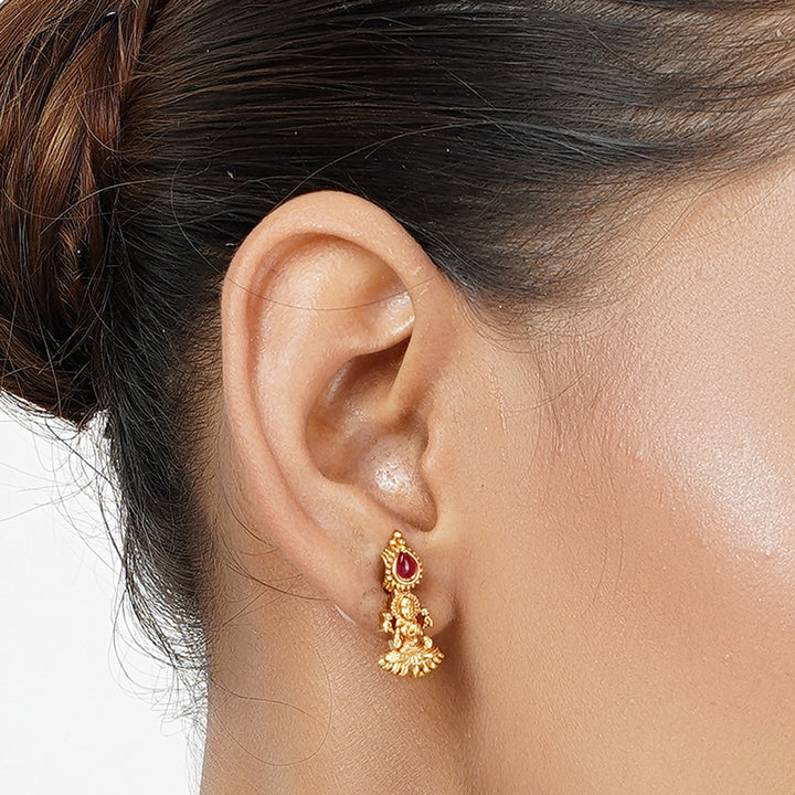 22k Gold Plated Tarini Rijula Necklace set