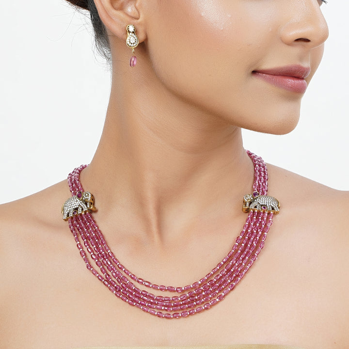 Antique Gold  Tarini Rohini Necklace set