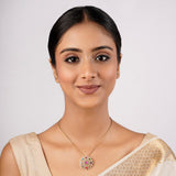 22k Gold Plated Sankranti Chandika Pendant