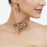 22k Gold Plated Tarini Samriddhi Necklace set