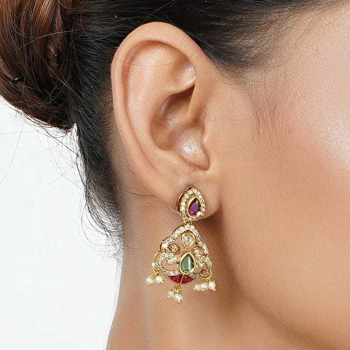 22k Gold Plated Tarini Samriddhi Necklace set