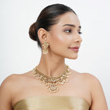 22k Gold Plated Tarini Shanvika Necklace set