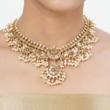 22k Gold Plated Tarini Shanvika Necklace set