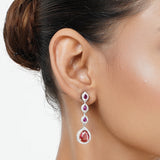 Silver Tarini Sharmila Necklace set