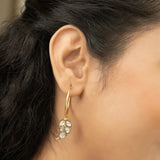 Sparsh 22k Gold Plated Hoops