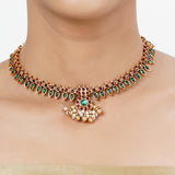 22k Gold Plated Tarini Siddhika Necklace set