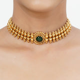 22k Gold Plated Tarini Smriti Necklace set