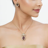 Antique Gold  Tarini Sparshika Necklace set