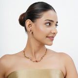 22k Gold Plated Tarini Suhani Necklace set