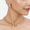 22k Gold Plated Tarini Tanishka Necklace set