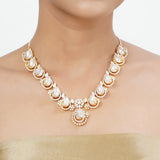 22k Gold Plated Tarini Tarisha Necklace set