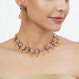 22k Gold Plated Tarini Utkara Necklace set