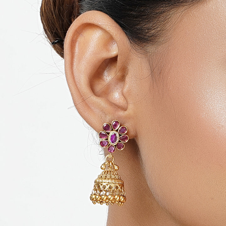 22k Gold Plated Tarini Utkara Necklace set