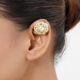 22k Gold Plated Mukta Bhavani Earring