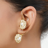 22k Gold Plated Mukta Damayanti Earring